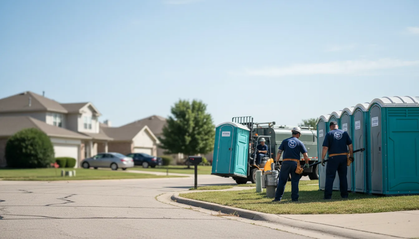Porta Potty Rental in Hermleigh, TX near me